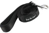 Dogs My Love 4ft Long Neoprene Padded Handle Nylon Leash 4 Sizes Black
