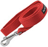 Dog Leash 4.5ft Long Cotton Web for Training, Red 4 Sizes