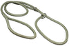 Dog Show Lead Braided Tubular Nylon 52" Long Beige