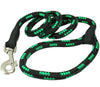 Dogs My Love Dog Rope Leash 4ft Long Green/Black