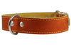 Genuine Leather Dog Collar 14"-21" Neck Size, 1.25" Wide, Amstaff, Pitt Bull