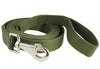 Dog Leash 1" Wide Cotton Web 10 Feet Long for Training Swivel Locking Snap, Pitt Bull, Cane Corso