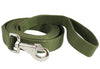 Dog Leash 1" Wide Cotton Web 6 Feet Long for Training Swivel Locking Snap, Pitt Bull, Cane Corso