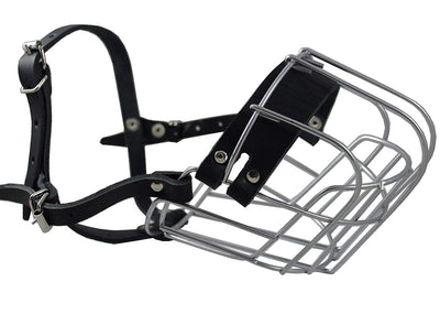 Metal Wire Basket Dog Muzzle Rottweiler. Circumference 15