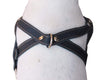 Genuine Black Leather Dog Pulling Walking Harness Medium to Large. 25.5"-31" Chest, 1.5" Straps
