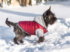 Dogs My Love Cold Weather Hoodie Jacket 6 Sizes Coat Red