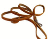 Genuine Leather Classic Dog Leash, 4' Long, 3/8" Wide, Puppies, XSmall Breeds