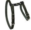 Real Leather Feline Harness, 12"-15" Chest size, 3/8" Wide, Small to Medium Cats