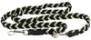 6 Way Euro Multifunctional Braided Dog Leash, Adjustable Schutzhund Lead 42"-68" Long 4 Sizes Beige