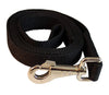 Dog Leash 1" Wide Cotton Web 4 Ft Long for Training Swivel Locking Snap, Pitt Bull, Cane Corso