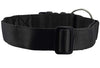 Heavy Duty Adjustable Nylon Dog Collar 1.25" Wide. Fits 15"-25" Neck Large