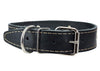 Genuine Leather Studded Dog Collar, 1.25" Wide. Fits 16"-19" Neck