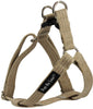 Cotton Web Adjustable Dog Step-in Harness 4 Sizes Beige