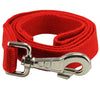 Dog Leash 1" Wide Cotton Web 4 Ft Long for Training Swivel Locking Snap, Rottweiler, Boxer