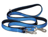 1.25" Wide 6 Way European Multi-functional Nylon Dog Leash, Adjustable Lead 40"-70" Long XLarge
