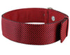 Bolted Heavy Duty Extra Wide Triple Layer Tie Out Dog Collar for XLarge Dogs 20"-24" Neck, 2" Wide