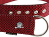 Bolted Heavy Duty Extra Wide Triple Layer Tie Out Dog Collar for XLarge Dogs 20"-24" Neck, 2" Wide