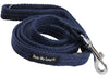 Dog Leash 4.5ft Long Cotton Web for Training, Blue 4 Sizes