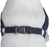 Cotton Web Adjustable Dog Step-in Harness 4 Sizes Blue