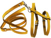 Genuine Leather Adjustable Cat Harness Leash Set Small to Medium Feline Small Dogs Puppies
