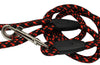 4ft Nylon Rope Leash 3/8" Diameter for Medium Dogs