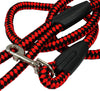 4ft Nylon Rope Leash 1/2" Diameter for Medium to Large Dogs