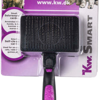 KW SMART Self Cleaning Grooming Slicker Brush for Dogs and Cats