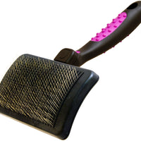 KW SMART Self Cleaning Grooming Slicker Brush for Dogs and Cats
