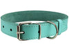 High Quality Genuine Leather Dog Collar 7 Colors (19"-22.5" Neck; 1.5 Wide)