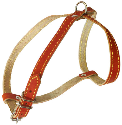 Real Leather Dog Harness, 12