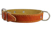 Genuine Leather Dog Collar 13"-19.5" Neck Size, 1" Wide, Medium to Large