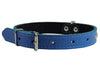Dogs My Love Genuine Leather Studded Padded Dog Collar 15" x5/8" Wide Fits 10"-13" Neck