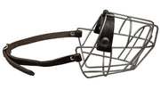 Metal Wire Basket Dog Muzzle Pit Bull. Circumference 13", Length 3.5"