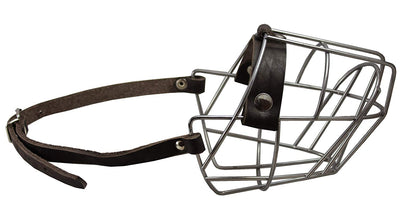 Metal Wire Basket Dog Muzzle Pit Bull. Circumference 13