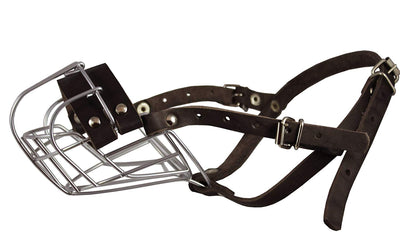 Metal Wire Basket Dog Muzzle Pug, French Bulldog. Circumference 11