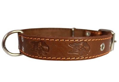 Genuine Leather Dog Collar 1.25