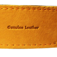 Genuine Thick Leather Collar for Large and XLarge Dogs 20"-25" Neck Size, 1.5" Wide, Black