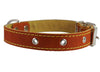 Genuine Leather Dog Collar 13"-19.5" Neck Size, 1" Wide, Medium to Large