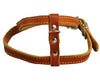 Dogs My Love Real Leather Feline Harness, 16"-18.5" Chest, 1/2" Wide, Medium to Large Cats