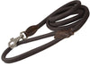 Dogs My Love 6ft Long Round Genuine Rolled Leather Dog Leash