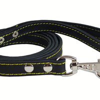 Genuine Thick Leather Dog Leash 6' Long, 3/4" wide, for Xlarge Breeds, Cane Corso, Mastiff