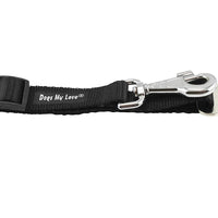 Dogs My Love Adjustable 15"-25 Long Leash Car Seat Dog Safety Belt 1" Wide Vehicle Lead Large
