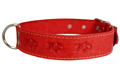 Genuine Leather Dog Collar 1.6