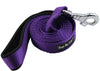 Dogs My Love 6ft Long Neoprene Padded Handle Nylon Leash 4 Sizes Purple