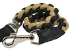 Dogs My Love 1" Wide Braided Rope Short Leash 32" Long Large
