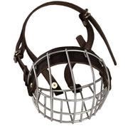 Metal Wire Basket Dog Muzzle Boxer, Bulldog Female. Circumference 13", Length 3"