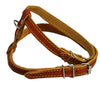 Dogs My Love Real Leather Feline Harness, 12"-15" Chest size, 3/8" Wide, Small to Medium Cats