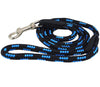 Dogs My Love Dog Rope Leash 4ft Long Blue/Black