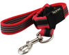 Bungee Shock Absorbing Dog Short Leash Large 20" Long 1" Wide Traffic Lead Red