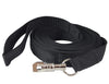 Dog Leash 1" Wide Nylon 30 Feet Long for Training Swivel Locking Snap